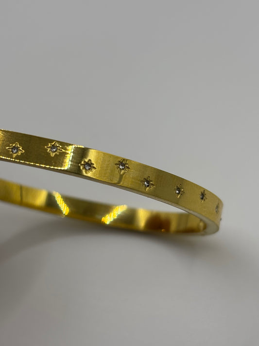 Cosmic Gold Bangle