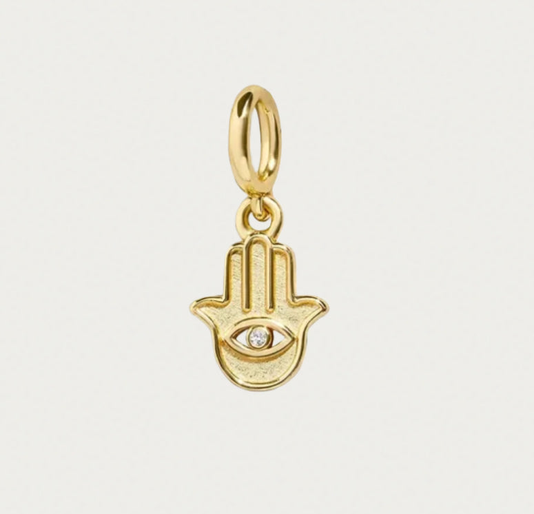 Eye of Hamsa Charm