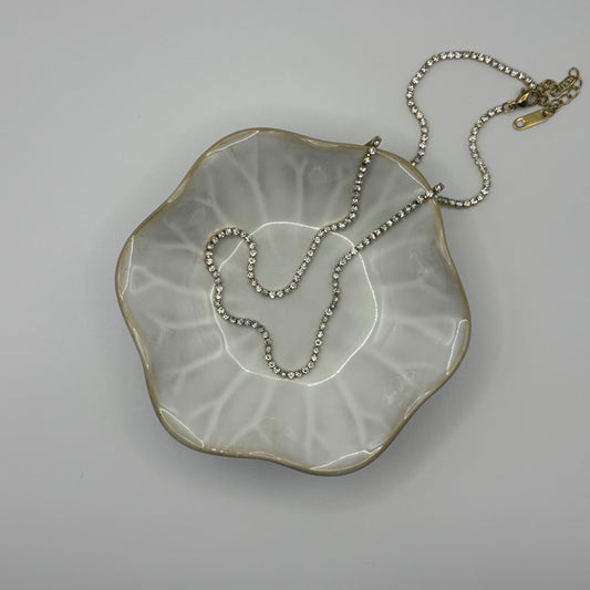 Gold Tennis Necklace 2mm