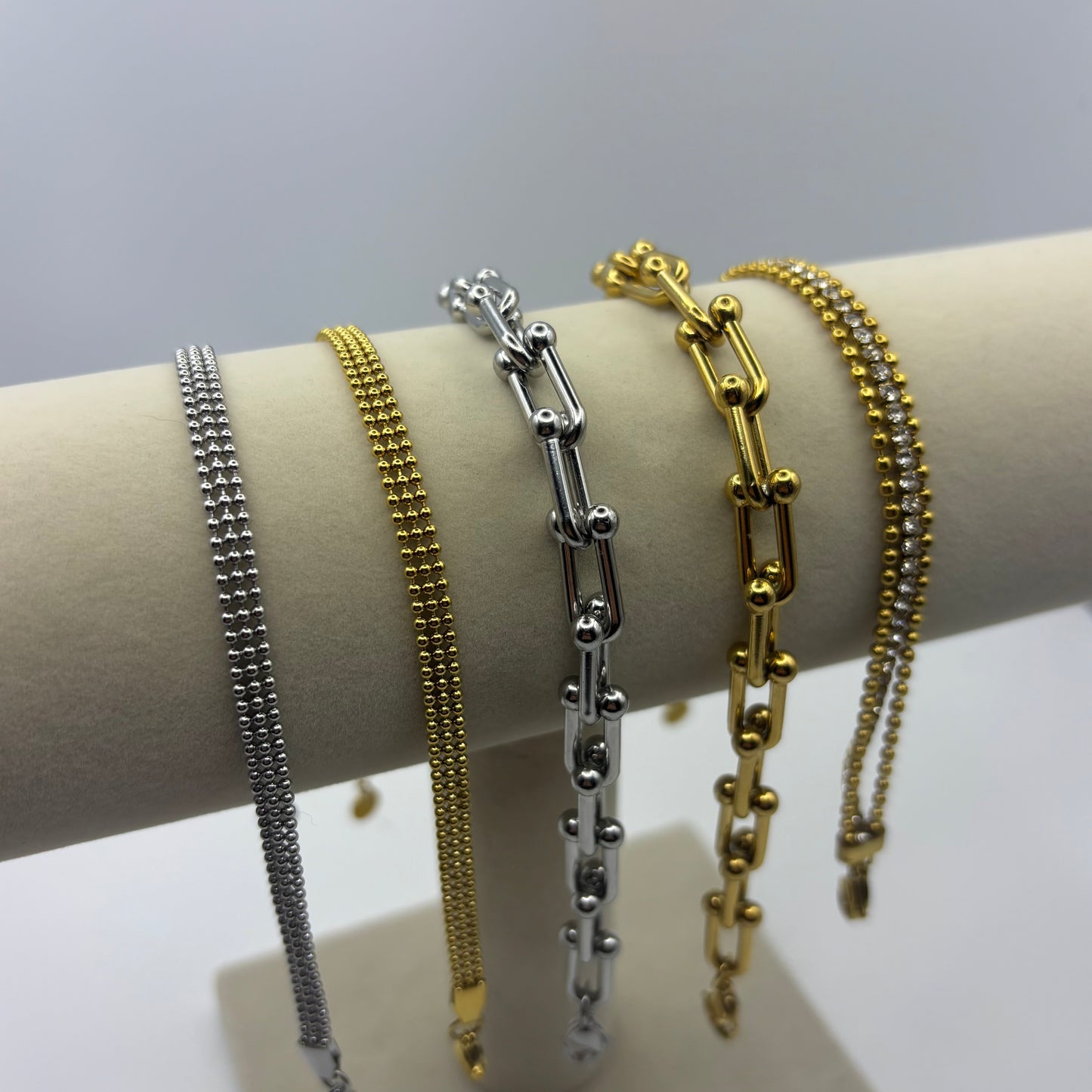 Gold Link Bracelet